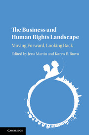 Cover of book by Professor Bravo: The Business and Human Rights Landscape