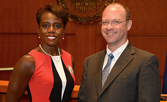Nancy Fortenberry and Andrew Klein