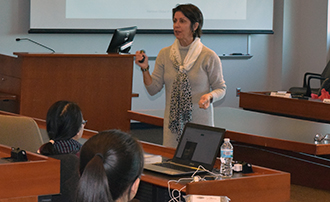 Domenica Hartman at IU McKinney