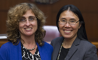 Professor Jacqueline Lipton and Professor Xuan-Thao Nguyen