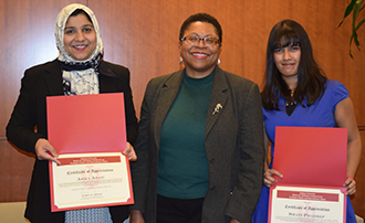 Asma Asad, Karen Bravo, Swati Pradeep