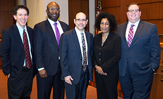 David Orentlicher, Greg Taylor Rob Katz, Jeannine Bell, David Sklar