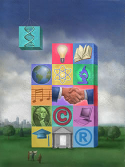 Intellectual Property artwork by artist Rob Day