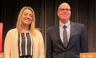 Allyson Crane and Fran Quigley