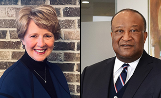 Susan Brooks and Lacy Johnson