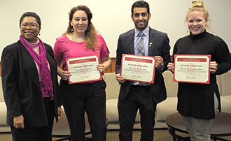 Karen Bravo, Kristen Coffee, Rakan Alharbi, and Hannah Croucher