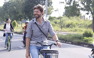 Professor Max Huffman in Ho Chi Minh City