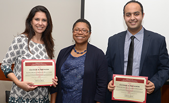 Aline Doral Stefani Fagundes, Karen Bravo, Mostafa Soliman Ahmed Mohamed