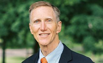 man standing outside