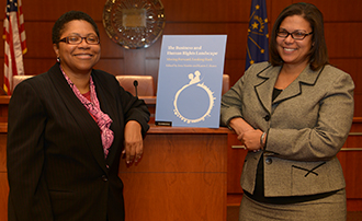 Karen Bravo and Jena Martin