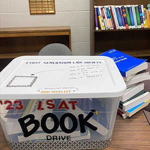 LSAT prep books available for IUPUI undergraduate students