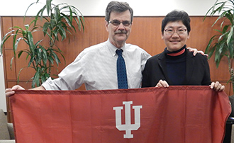 Tom Wilson and Meng Yanchen