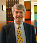 Roberts in library photo
