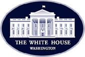 Logo of the White House in Washington, D.C.