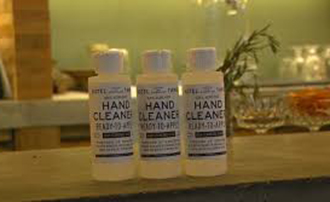 Bottles of Hand Sanitizer