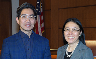 Ed Lee and Xuan-Thao Nguyen