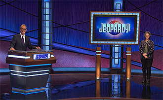 Joe Buck and Ruth Reichard