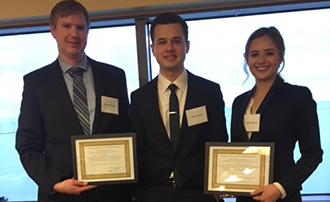 Dan McGregor, Austin Paulus, and Clarissa Walstrom